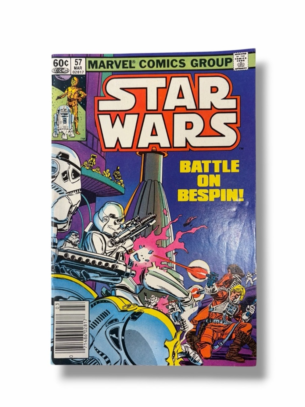Marvel Comics Star Wars Comic - Battle on Bespin 1980s - Picture 3 of 4